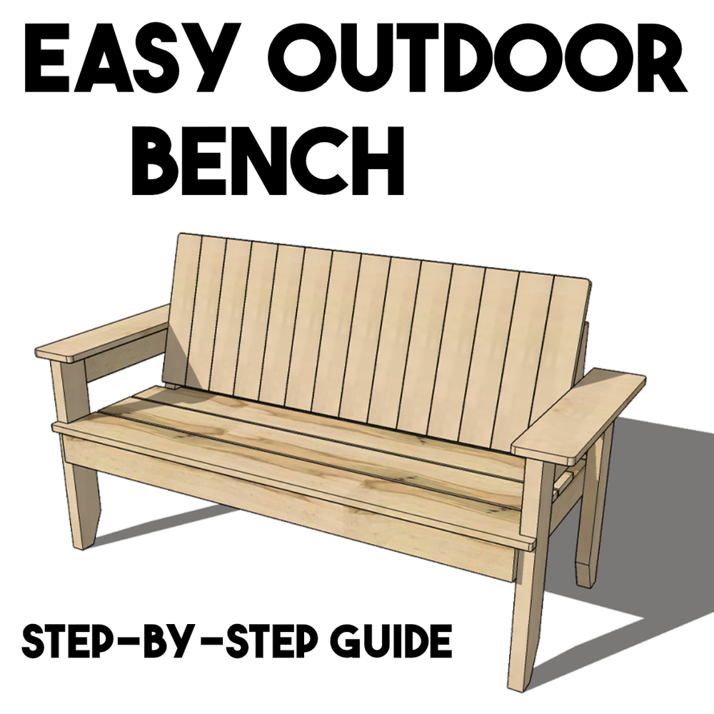 DIY Outdoor Bench Step by Step Build Guide — 731 Woodworks